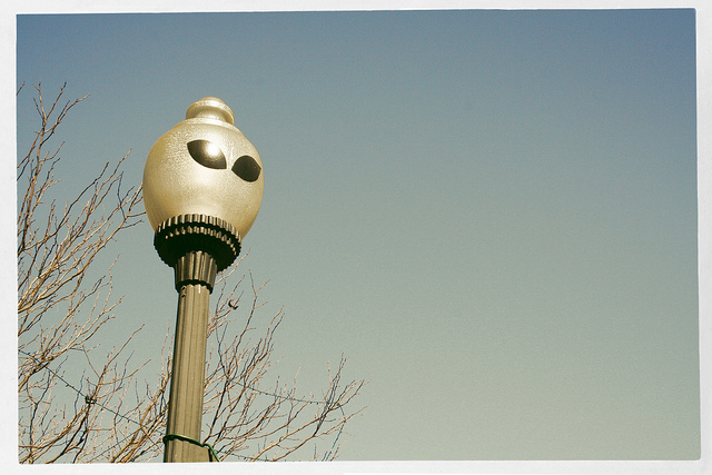 Roswell, New Mexico Street Lamp