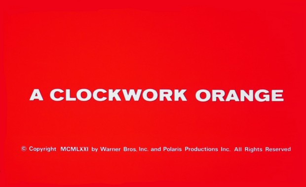A Clockwork Orange - Title