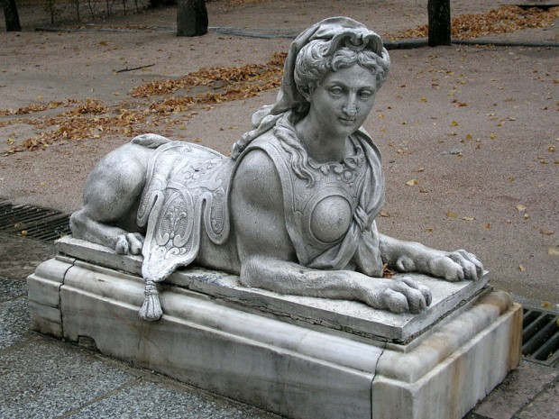 La Granja Sphinx courtesy Wikipediia