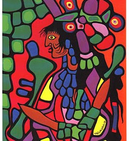 Norval Morrisseau's "The Great Mother"