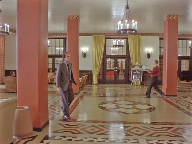 The Shining - Jack enters The Overlook's lobby