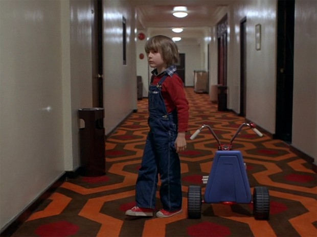 The Shining - The door on the right is now open