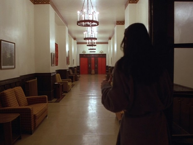 The Shining - The elevator as first viewed by Wendy