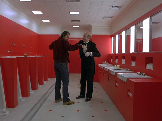 The Shining - Grady and Jack in the bathroom