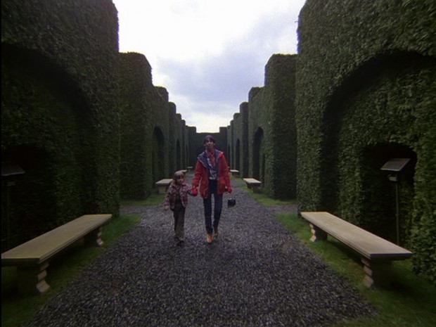 The Shining- Danny and Wendy explore the heart of the maze
