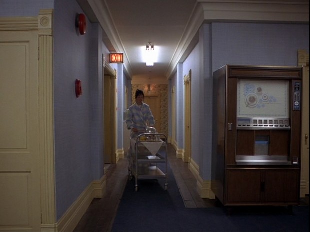 The Shining - Wendy exits the service elevator