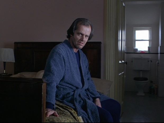 The Shining - The painting above the bed is gone