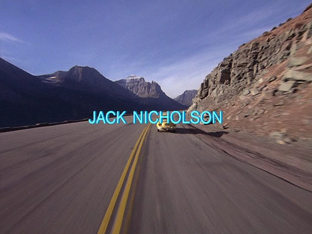 The Shining - Jack Nicholson title