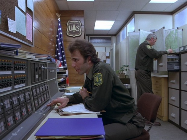 The Shining - The forest ranger with his notebook