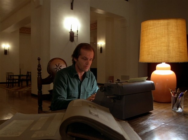 The Shining - Jack typing in the Colorado Lounge on Tuesday