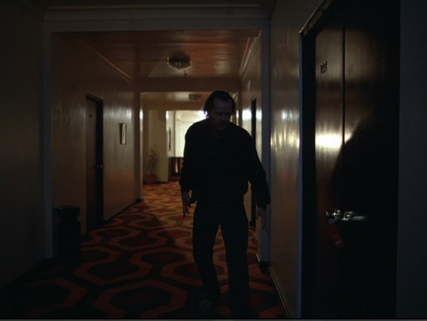 The Shining - Jack backs away from Room 237