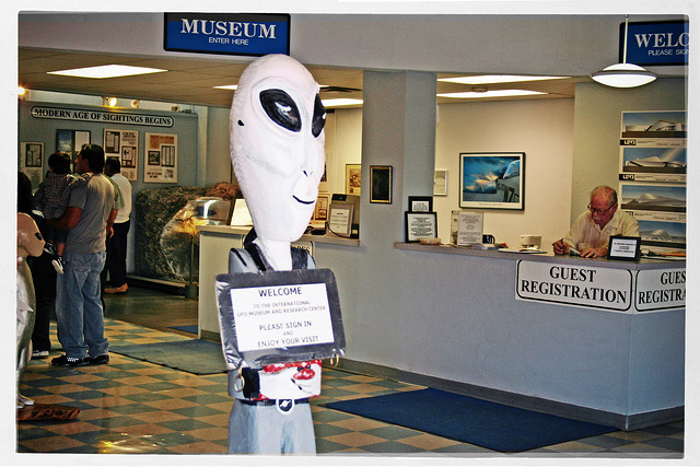 International UFO Museum lobby